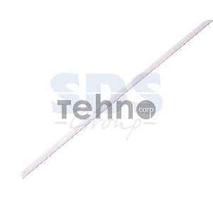 Термоусаживаемая трубка REXANT 5,0/2,5 мм, белая (бухта 100 м)
