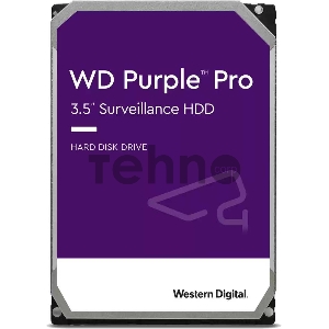 Жесткий диск WD Original SATA-III 10Tb WD101PURP Video Purple Pro (7200rpm) 256Mb 3.5