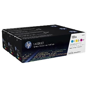 Тонер-картридж комплект HP 131A U0SL1AM голубой/пурпурный/желтый для HP LJ Pro 200/Color M251/M251n/M25 (3 х 1800стр.)
