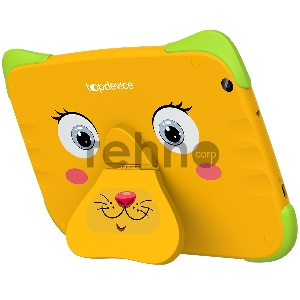 Планшет Topdevice Kids Tablet K8, 8.0 (1280x800) IPS display, Android 11 (Go edition) + HMS apps, up to 1.8GHz 4-core RK3566, 2/32GB, BT 4.1, WiFi, USB-C, microSD card slot, 0.3MP front cam + 2.0MP rear cam, 4000mAh bat, orange