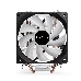 Кулер ExeGate Wizard EXX400V2-PWM.FRGB (Al+Cu, 4 тепл.трубки, LGA775/1150/1151/1155/1156/1200/1700/AM2/AM2+/AM3/AM3+/AM4/FM1/FM2/754/939/940, TDP 140W, Fan 120mm, PWM, 800-2400RPM, Hydro bearing, 4pin, 11-24db, 585г, FRGB подсветка, с термопастой, на защелках, Color Box), фото 4