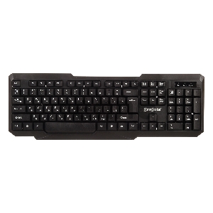Клавиатура ExeGate EX264084RUS LY-404, <USB, черная, 104кл, Enter большой> Color box
