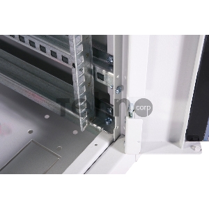 Шкаф коммутационный ЦМО (ШТК-Э-24.6.8-13АА) 24U 600x800мм пер.дв.стекл металл 2 бок.пан. 540кг серый