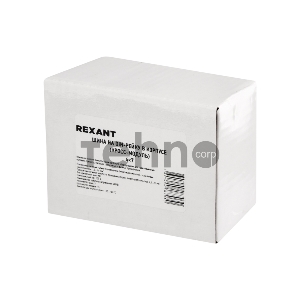 Шина на DIN-рейку в корпусе (кросс-модуль) 4х7 REXANT