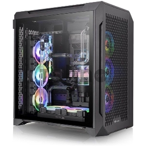 Корпус Thermaltake CTE C700 Air черный без БП ATX 3x140mm 2xUSB3.0 1xUSB3.1 audio bott PSU