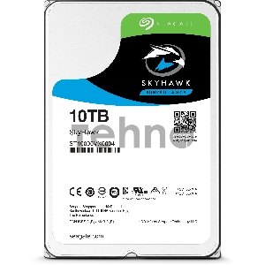 Жесткий диск Seagate Original SATA-III 10Tb ST10000VX0004 Video Skyhawk (7200rpm) 256Mb 3.5