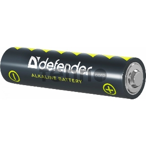 Батарейка DEFENDER BATTERY ALKALINE AA 1.5V/LR6-4B 4PCS 56012