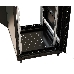 Шкаф серверный WRline (WR-TT-2268-AS-RAL9004) напольный 22U 600x800мм пер.дв.стекл задн.дв.стал.лист 2 бок.пан. 800кг черный 710мм 1166мм IP20 сталь, фото 6