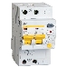 Выключатель автоматический дифференциального тока 2п B 16А 30мА тип A 4.5кА АД-12М ИЭК MAD12-2-016-B-030, фото 1