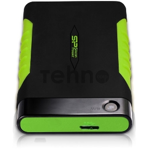 Внешний жесткий диск Silicon Power USB 3.0 2Tb SP020TBPHDA15S3K A15 Armor 2.5 черный/зеленый Внешний жесткий диск Silicon Power USB 3.0 2Tb SP020TBPHDA15S3K A15 Armor 2.5 черный/зеленый