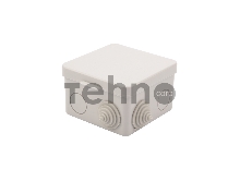 Коробка распределительная наружного монтажа с откидной крышкой 80х80х50 мм, IP54 REXANT 