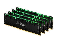 Память оперативная Kingston 128GB 3600MHz DDR4 CL18 DIMM (Kit of 4) FURY Renegade RGB