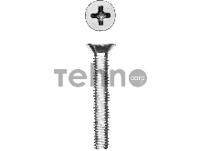 Винт DIN 965, M4 x 30 мм, 13 шт, кл. пр. 4.8, оцинкованный, ЗУБР