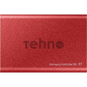 Твердотельный накопитель Samsung SSD 2TB T7 Touch, USB Type-C, R/W 1000/1050MB/s, Red