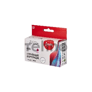 Струйный картридж Sakura CZ111AE (№655 Magenta) для HP, пурпурный, 11 мл., 600 к.