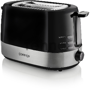 Тостер Gorenje T850BK 850Вт черный/серебристый