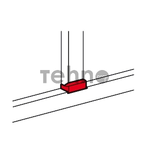 Отвод плоский для односекционных кабель-каналов DLP 50х105 - ширина профиля 105 Legrand