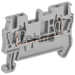 Клемма пружинная КПИ 2в-1.5 17.5А сер. IEK YZN11-001-K03