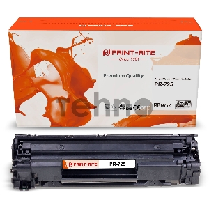 Картридж лазерный Print-Rite TFH899BPU1J PR-725 725 черный (1600стр.) для Canon i-Sensys 6000/6000b
