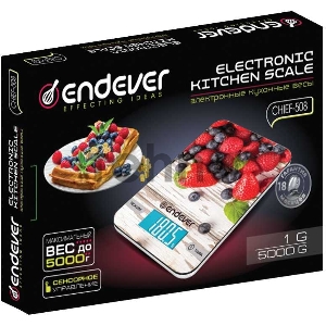 Весы кухонные Endever Chief-508