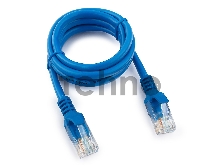Патч-корд медный UTP Cablexpert PP10-1M/B кат.5e, 1м, литой, многожильный (синий)