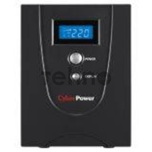 Источник бесперебойного питания CyberPower VALUE2200EILCD black 2200VA/1320W Источник бесперебойного питания CyberPower VALUE2200EILCD black 2200VA/1320W