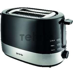 Тостер Gorenje T850BK 850Вт черный/серебристый