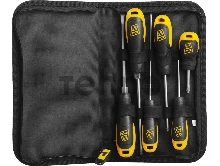 Набор JCB JSD019  сталь S2.двухкомпонентные рукоятки.магнитный наконечник.7 предм.чехол