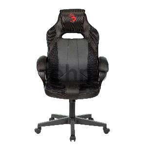 Кресло игровое A4Tech Bloody GC-200, черный, эко.кожа, крестовина пластик