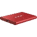 Твердотельный накопитель Samsung SSD 2TB T7 Touch, USB Type-C, R/W 1000/1050MB/s, Red, фото 17