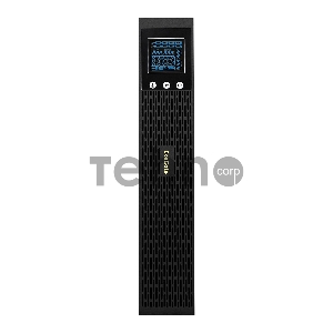 ИБП Pure Sine Wave ExeGate SinePower UHB-3000.LCD.AVR.1SH.4C13.RJ.USB.2U <3000VA/2400W, LCD, AVR, 1*Schuko+4*C13, RJ45/11, USB, Rackmount 2U/Tower, металлический корпус, Black>