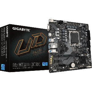 Материнская плата Gigabyte B760M H DDR4 Soc-1700 Intel B760 2xDDR4 mATX AC`97 8ch(7.1) GbLAN RAID+VGA+HDMI
