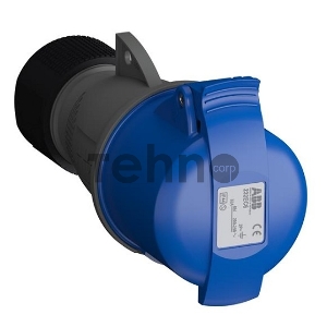  Розетка кабельная ABB 2CMA102031R1000 Easy&Safe 232EC6,32А,2P+E,IP44,6ч