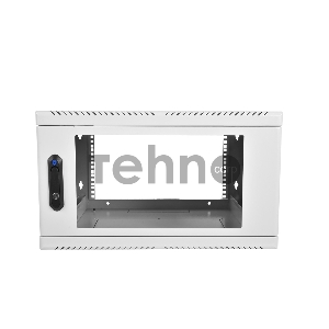 Шкаф настенный ЦМО ШРН-12.650 12U 600x650мм пер.дв.стекл несъемные бок.пан. 50кг серый