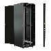 Шкаф серверный WRline (WR-TT-2261-AS-RAL9004) напольный 22U 600x1000мм пер.дв.стекл задн.дв.стал.лист 2 бок.пан. 800кг черный 910мм 1166мм IP20 сталь, фото 4