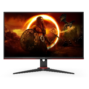 МОНИТОР 27 AOC 27G2SAE Black-Red (VA, 1920x1080, 165Hz, 1 ms, 178°/178°, 350 cd/m, 80M:1, +2xHDMI 1.4, +DisplayPort 1.2