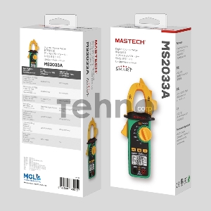 Токовые клещи MS2033A (SMART) MASTECH Токовые клещи MS2033A (SMART) MASTECH
