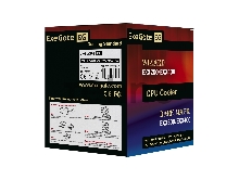 Кулер ExeGate Wizard EXX400V2-PWM.FRGB (Al+Cu, 4 тепл.трубки, LGA775/1150/1151/1155/1156/1200/1700/AM2/AM2+/AM3/AM3+/AM4/FM1/FM2/754/939/940, TDP 140W, Fan 120mm, PWM, 800-2400RPM, Hydro bearing, 4pin, 11-24db, 585г, FRGB подсветка, с термопастой, на защелках, Color Box)