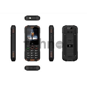 Мобильный телефон F+ R240 Black-orange