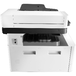 МФУ HP LaserJet MFP M443nda, принтер/сканер/копир, (A3, 13/25 стр/мин, разр. скан. 600х600, печати 1200х1200; LAN, USB)