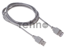 Кабель Buro BHP RET USB_AF18 USB A(m) USB A(f) 1.8м черный блистер