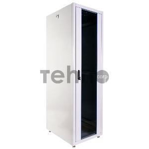 Шкаф телекоммуникационный напольный ЭКОНОМ 42U (800 × 1000) дверь перфорированная 2 шт.