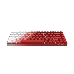 Клавиатура механическая беспроводная Dareu A84 Flame Red (красный), 84 клавиши, switch Holly (tactile), подключение проводное+Bluetooth+2.4GHz, аккумулятор 2000mAh, фото 2
