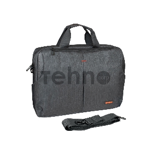 Сумка ExeGate BusinessPro EСС-012 Black, water resistant, черная, водоотталкивающий полиэстер, 15.6