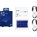Накопитель  Samsung External SSD T7 Shield, 2TB, Type C-to-C/A, USB 3.2 Gen2, R/W 1050/1000MB/s, IP65, 88x59x13mm, 98g, Blue (12 мес.), фото 1