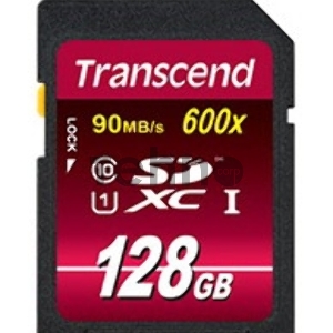 Флеш карта SDXC 128Gb Class10 Transcend TS128GSDXC10U1