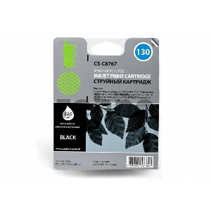 Картридж струйный Cactus CS-C8767 черный для №130 HP DeskJet5743/6543/6843, PhotoSmart2613/2713 (29ml)