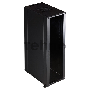 Шкаф коммутационный Lanmaster (TWT-CBB-42U-6X10-P1) 42U 600x1000мм пер.дв.перфор. задн.дв.перфор.2-хст. 2 бок.пан. 800кг черный IP20