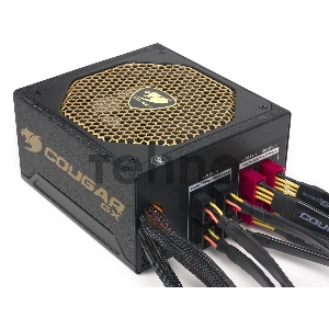 Блок питания Cougar GX1050, 1050W, 80 Plus Gold , 20+4P, вентилятор 12cm, Active-PFC, EU Power cord, SATA*10, PCI-E (6+2)P*6, ATX/ EPS 12V*8+8(4+4)