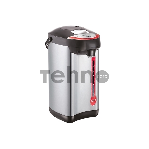 Термопот Centek CT-0082 Black (черн), 5л, 750Вт, 3 способа подачи воды, корпус из нержавеющей стали